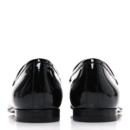 Gucci Patent Womens Jordaan Loafers 40 Black 6 of 11