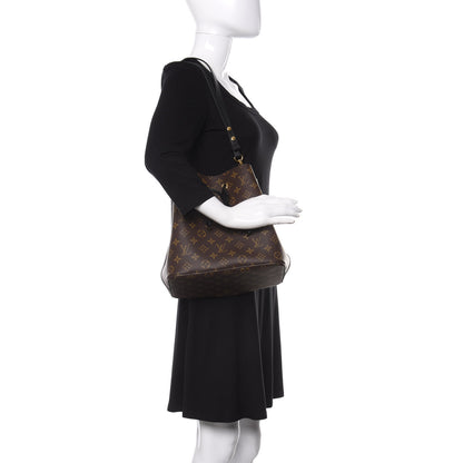 Louis Vuitton Monogram Neonoe MM Black 2 of 9