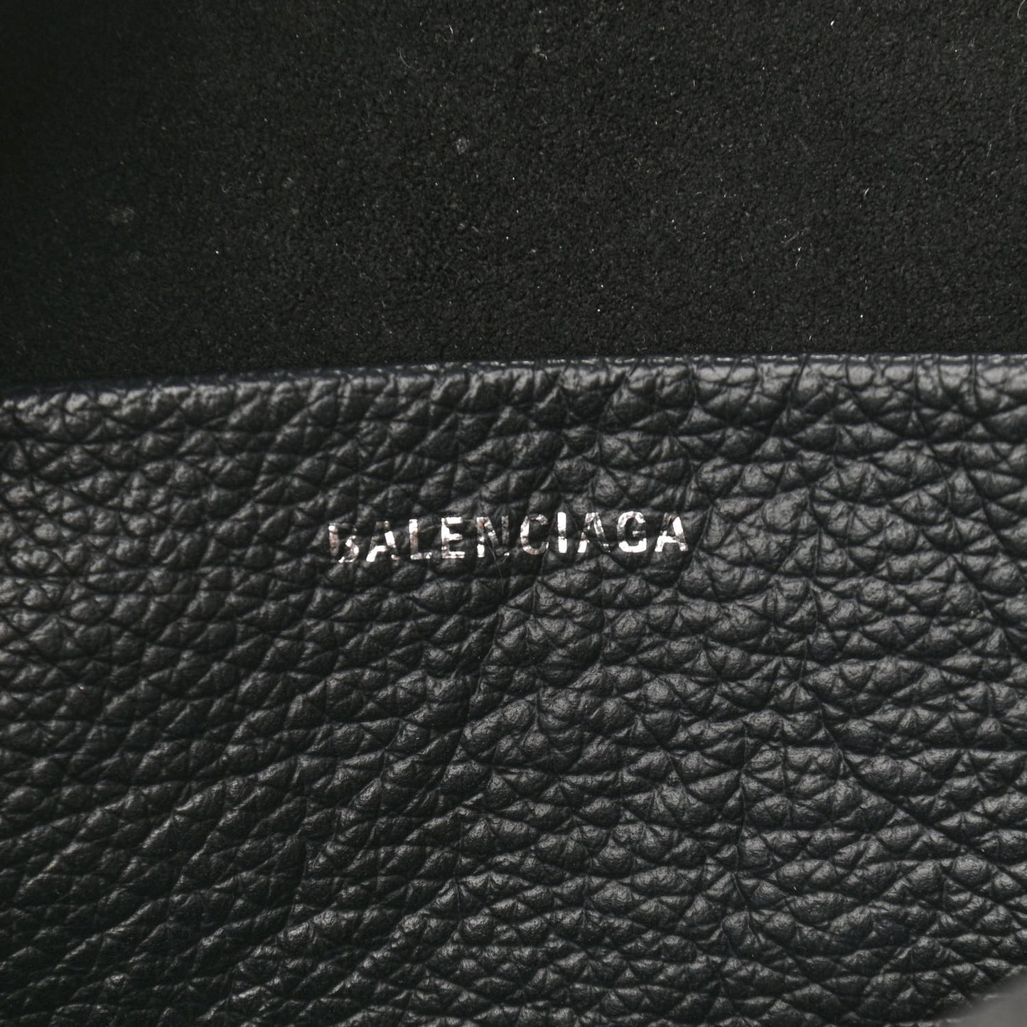 Calfskin Logo M Everyday Camera Bag Black