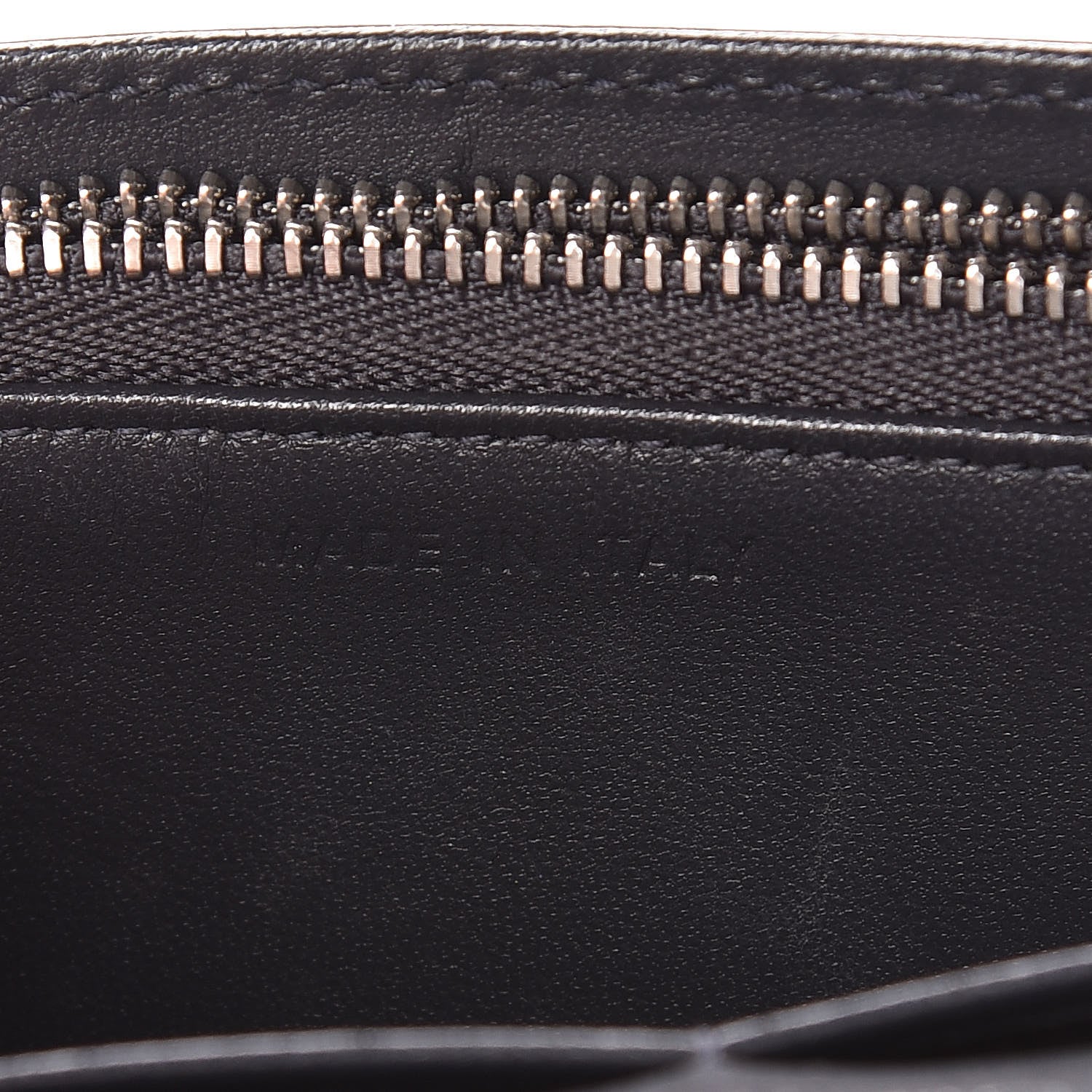 Christian Dior Metallic Patent Micro-Cannage Diorama Wallet on Chain Pouch Silver 7 of 13