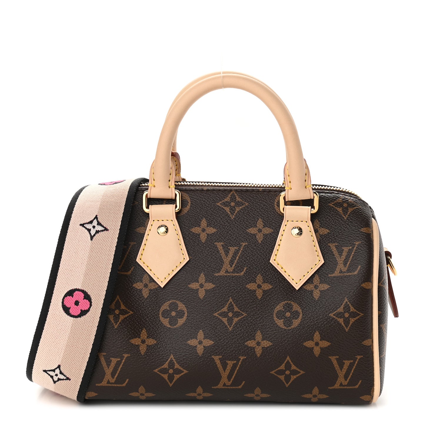 Monogram Speedy Bandouliere 20 Black