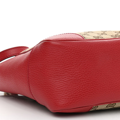 Gucci Monogram Small Bree Tote Red 9 of 10