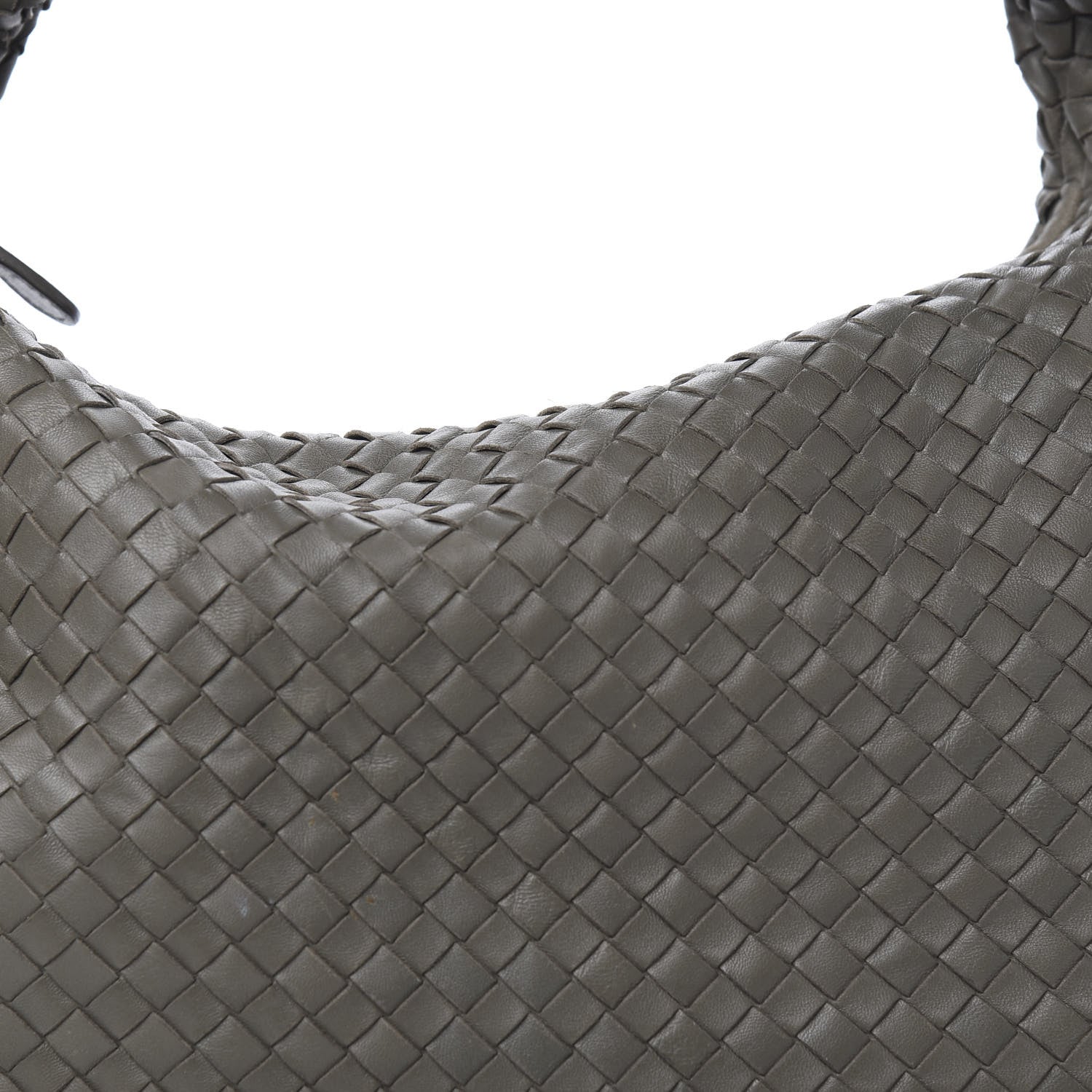 Bottega Veneta Nappa Intrecciato Large Veneta Hobo Grey 10 of 11