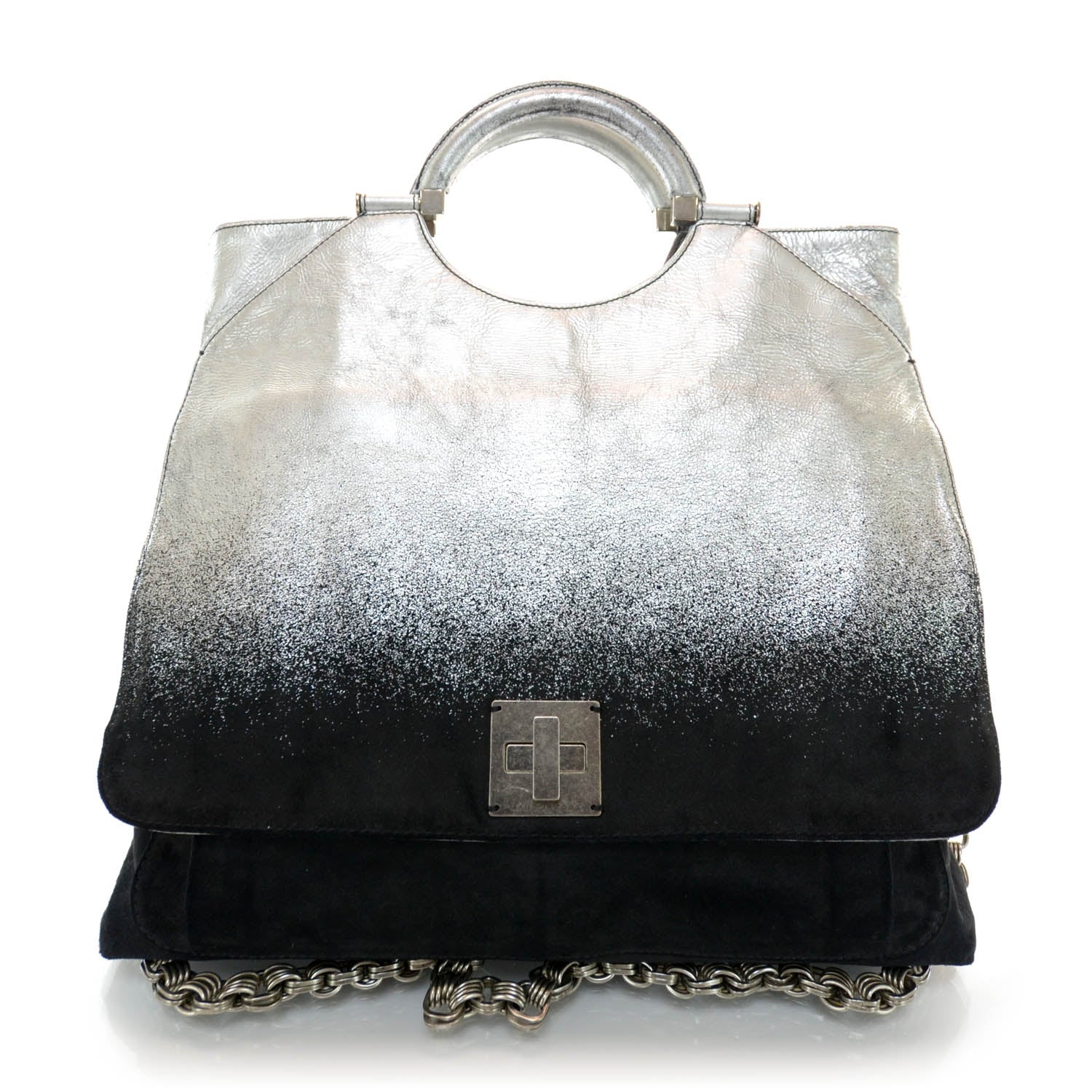 Marc Jacobs Leather Degrade Spray Shoulder Bag 1 of 8
