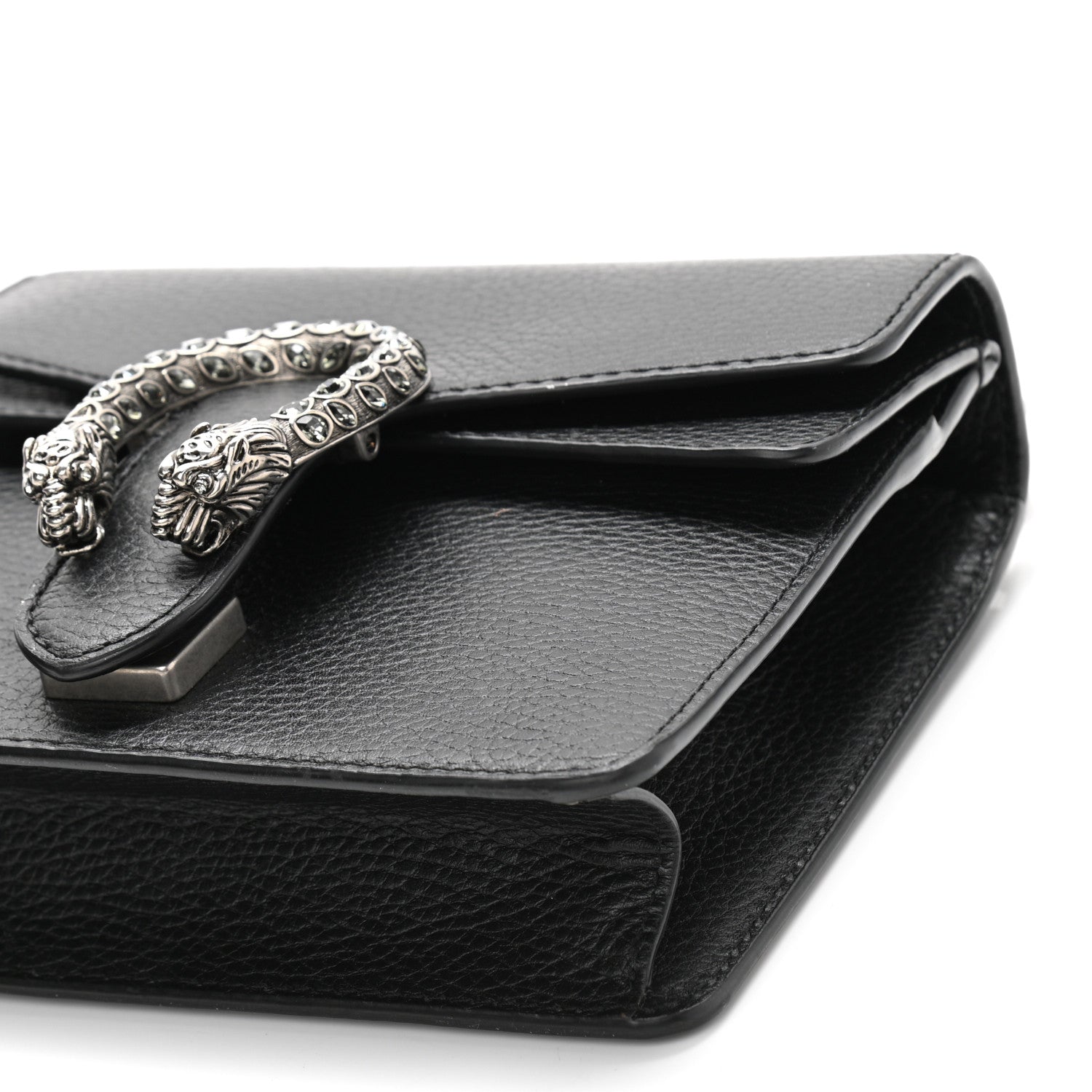 Gucci Calfskin Mini Dionysus Shoulder Bag Black 11 of 12