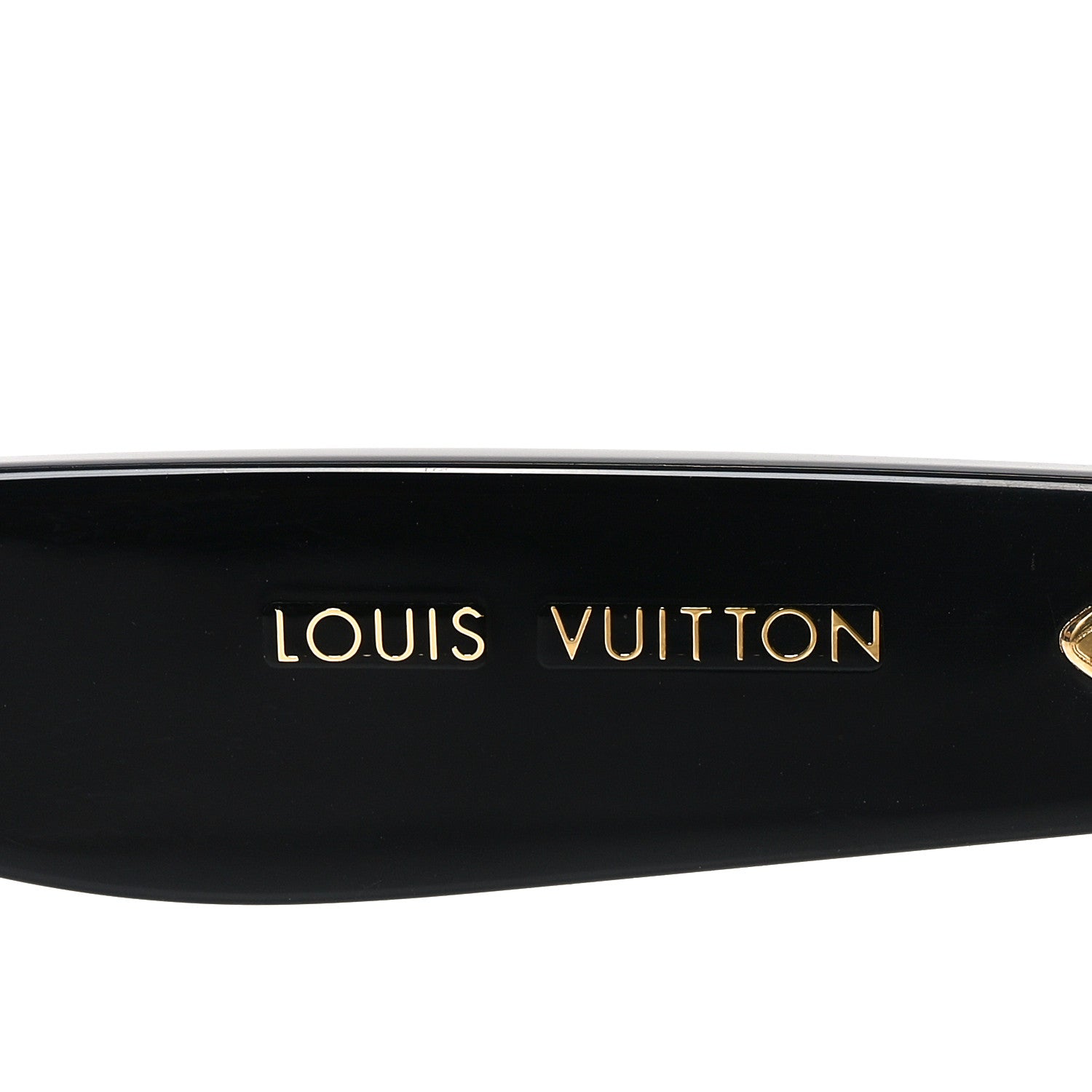 Louis Vuitton Acetate LV Oval Sunglasses Z1981W Black 1791993
