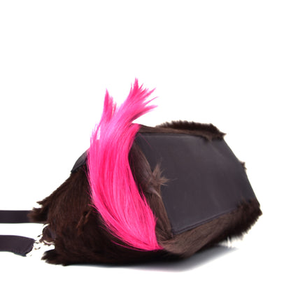Fendi Springbok Vitello Dolce Medium By The Way Boston Bag Brown Pink 3 of 5