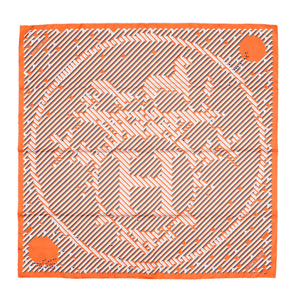 Hermes Silk Parcours D'H Scarf 90 1 of 7