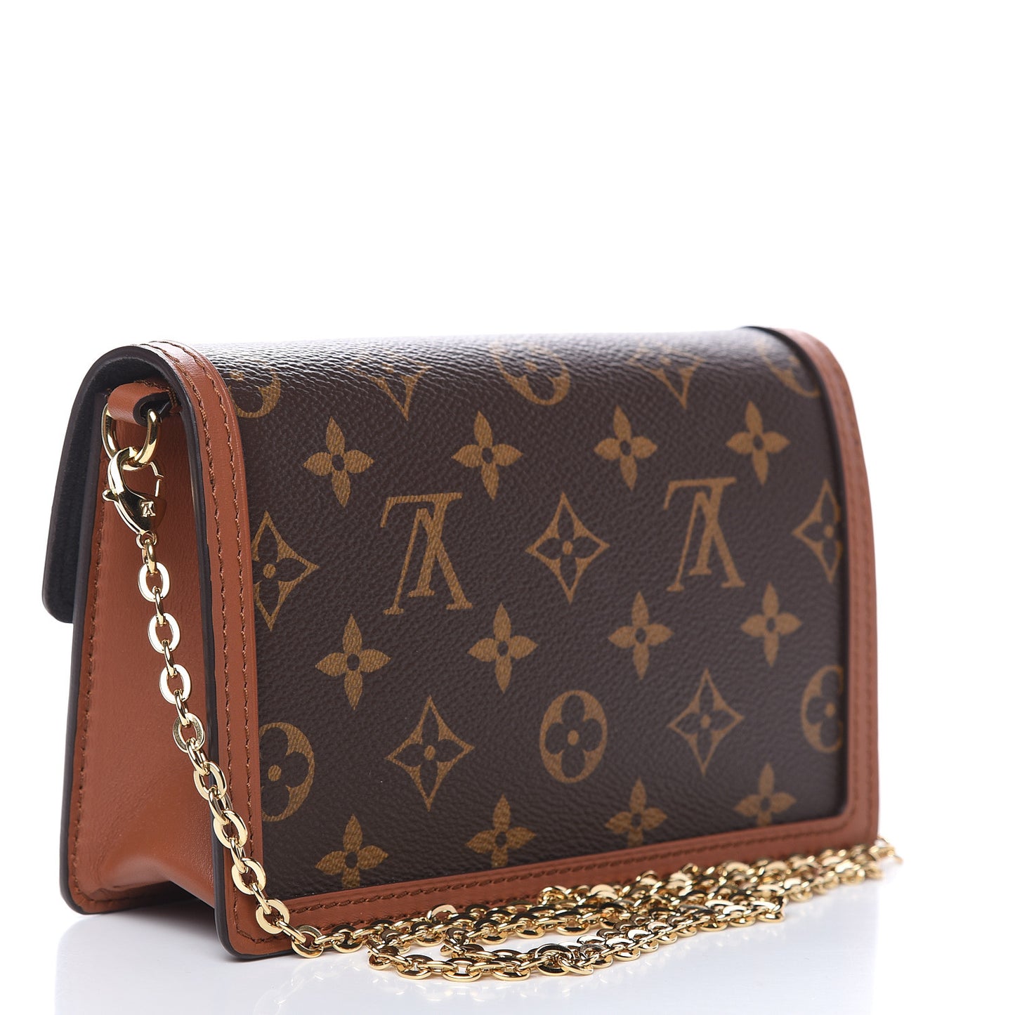 Reverse Monogram Dauphine Chain Wallet
