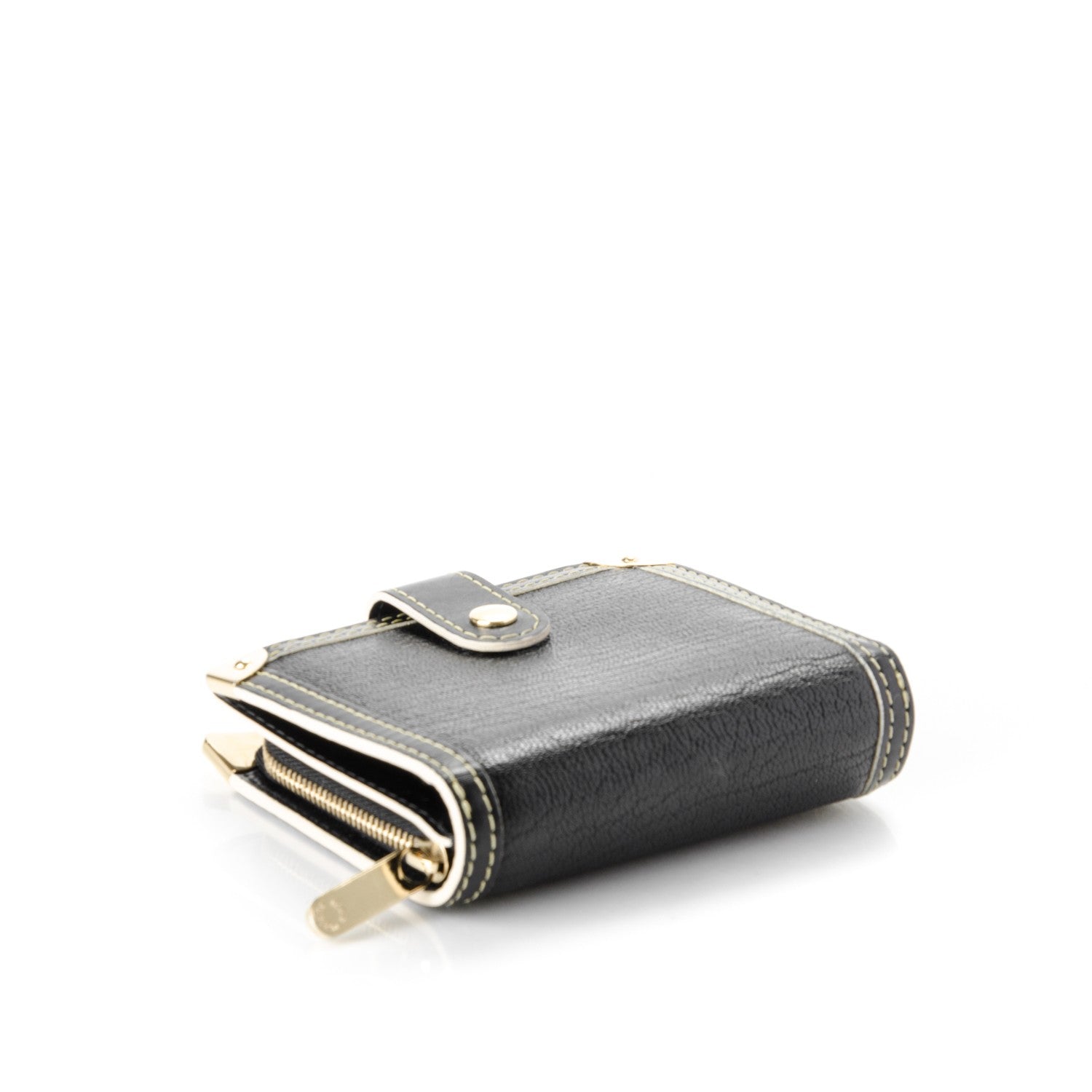 Louis Vuitton Suhali Compact Zipped Wallet Black 4 of 7