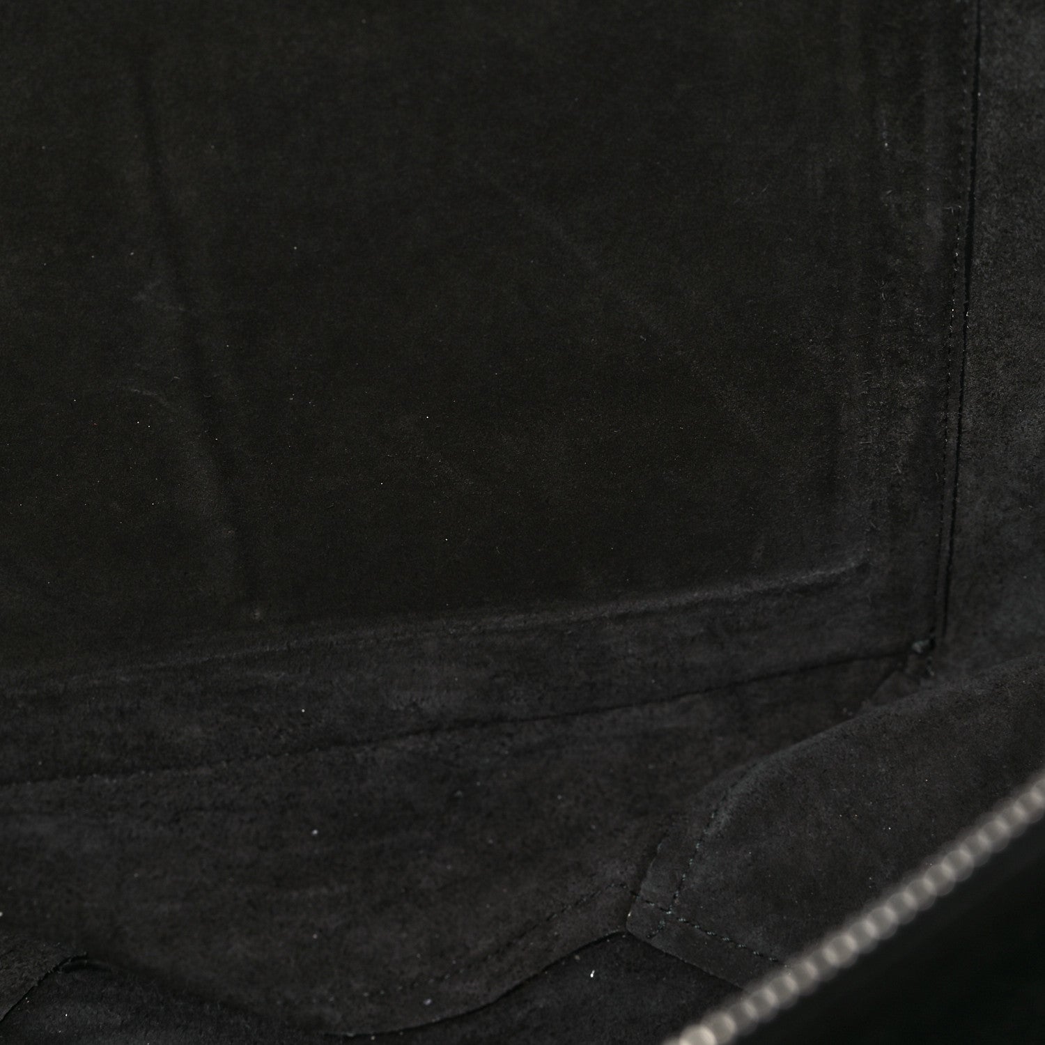 Celine Baby Grained Calfskin Medium Tri-Fold Bag Black 11 of 12