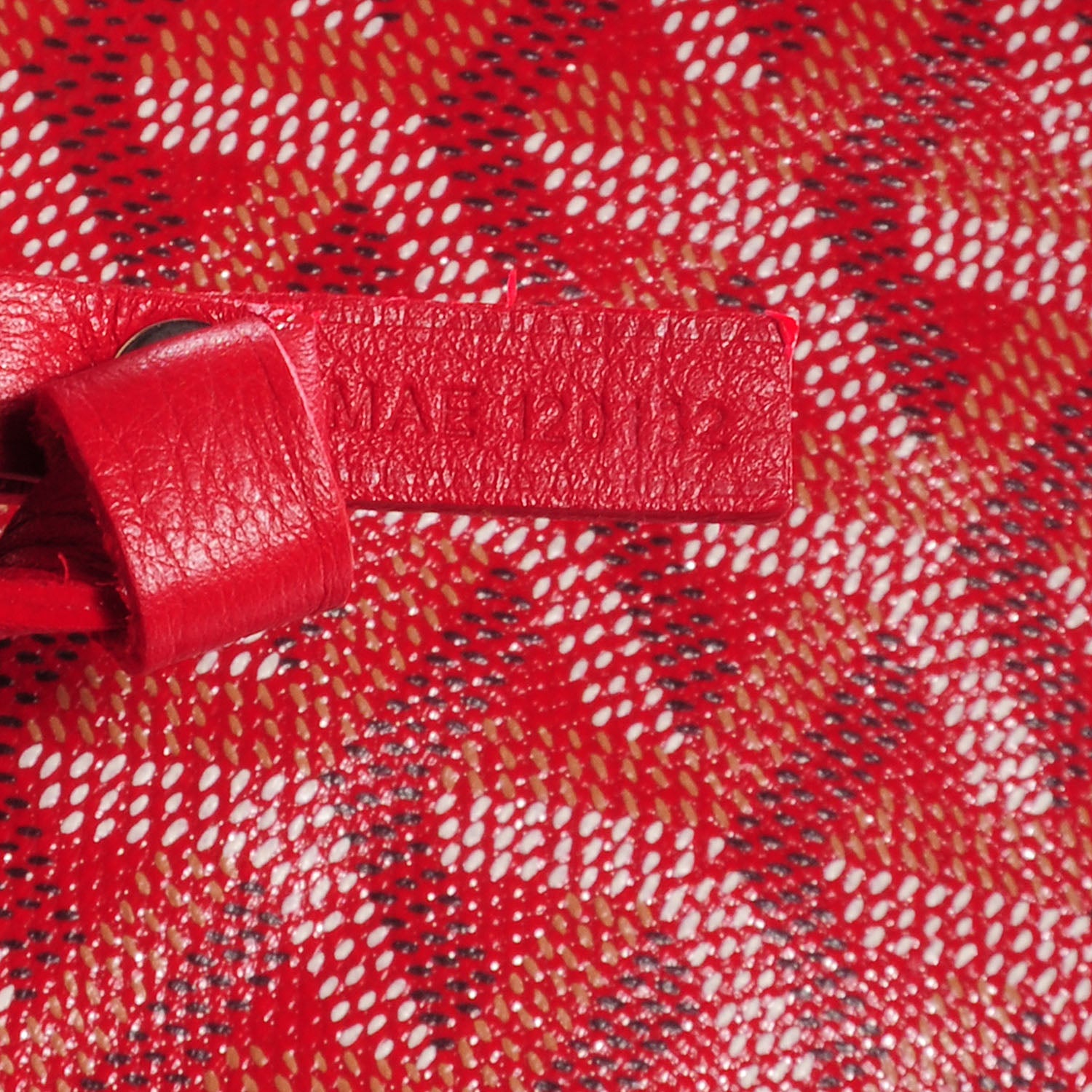 Goyard Goyardine Saint Louis PM Red 7 of 8