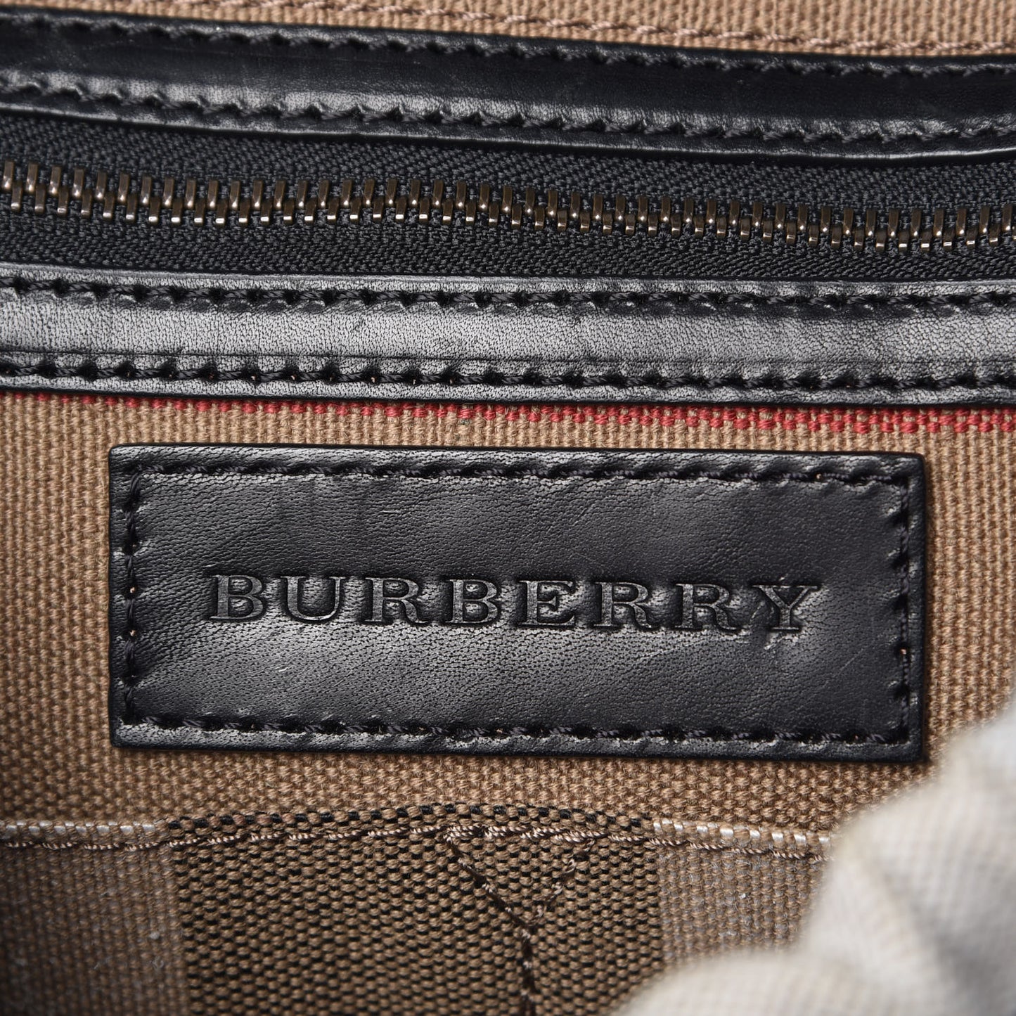 Canvas Mega Check Doran Backpack Black