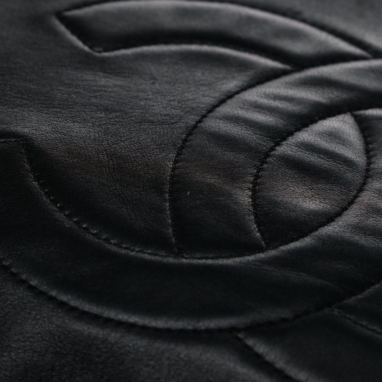 Lambskin Large Soft and Chain Hobo Black