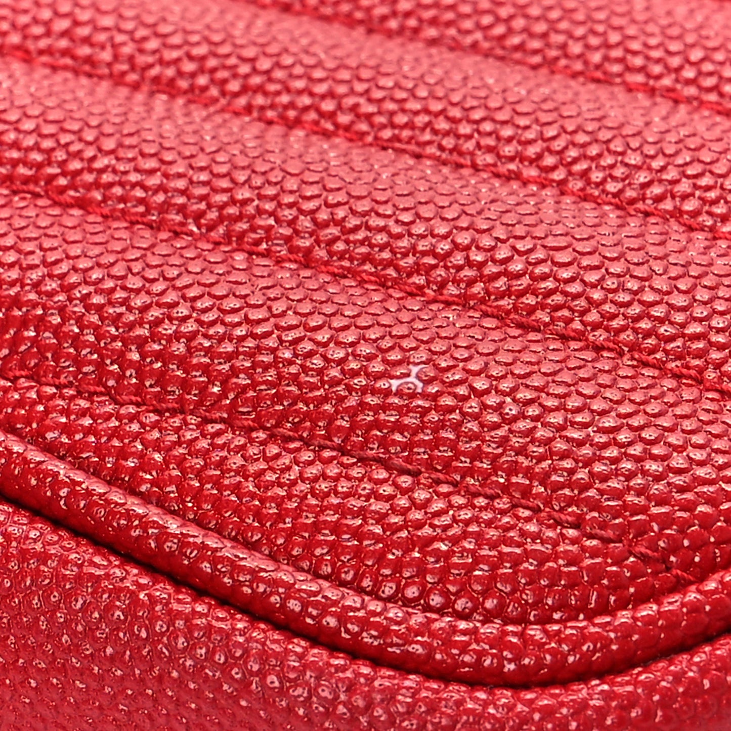 Grain De Poudre Matelasse Monogram Mini Lou Camera Bag Eros Red