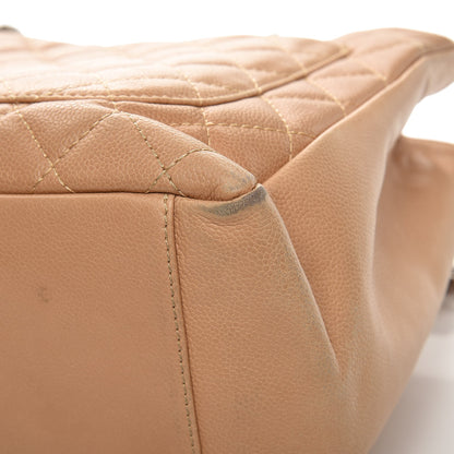 Chanel Caviar Quilted Grand Shopping Tote GST Beige 14 of 18