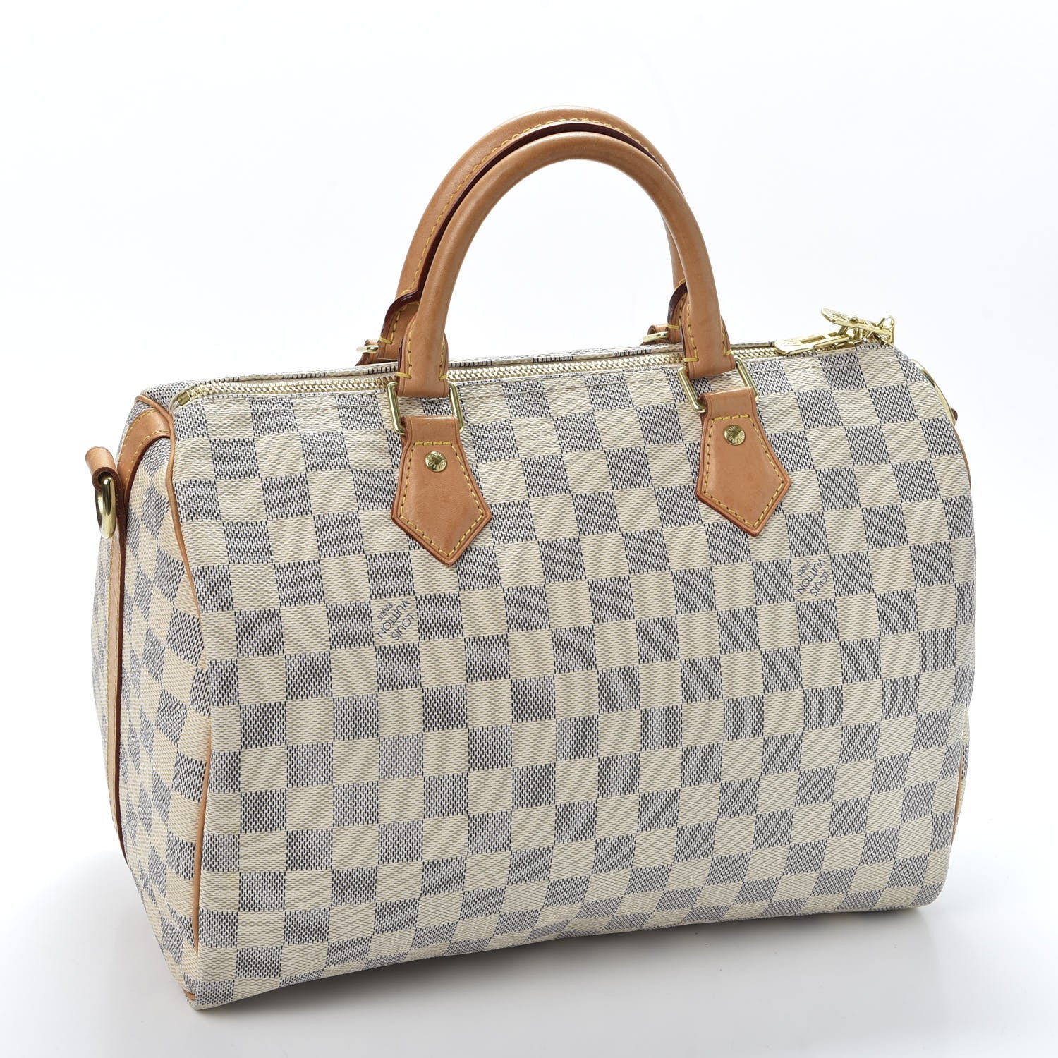 Louis Vuitton Damier Azur Speedy Bandouliere 30 2 of 9