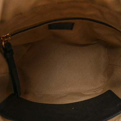 Chloe Smooth Calfskin Small Roy Bucket Bag Black 5 of 15