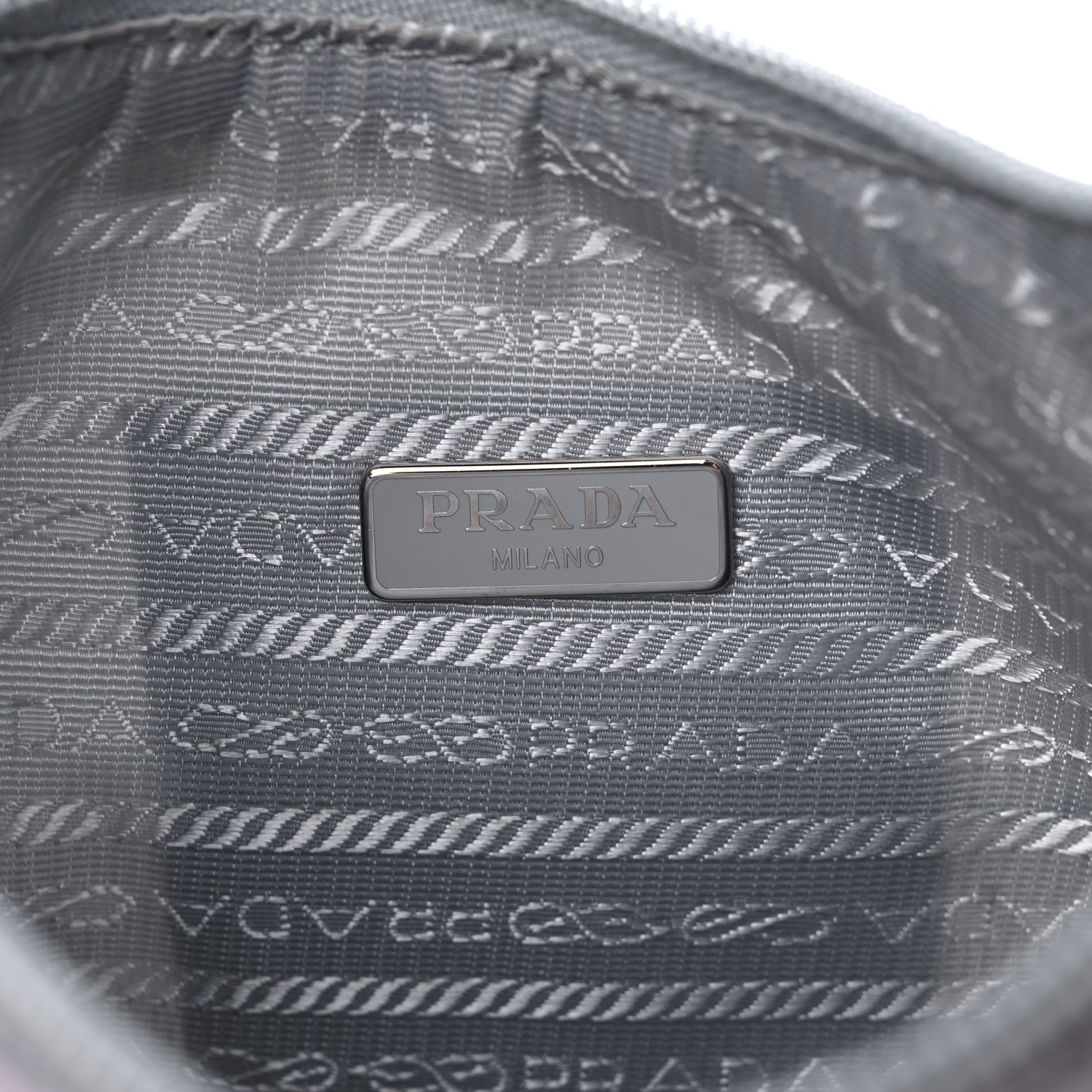 Prada Tessuto Nylon Mini Re-Edition 2000 Bag Fiordaliso 6 of 14