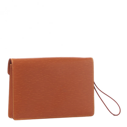 Louis Vuitton Epi Pochette Sellier Dragonne Cipango 2 of 9