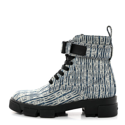Givenchy Denim 4G Terra Boots 39 Blue 1 of 8