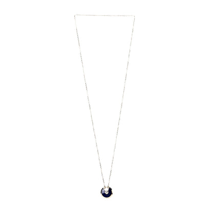 Cartier 18K Yellow Gold Diamond Lapis Lazuli SM Amulette de Cartier Pendant Necklace 3 of 5