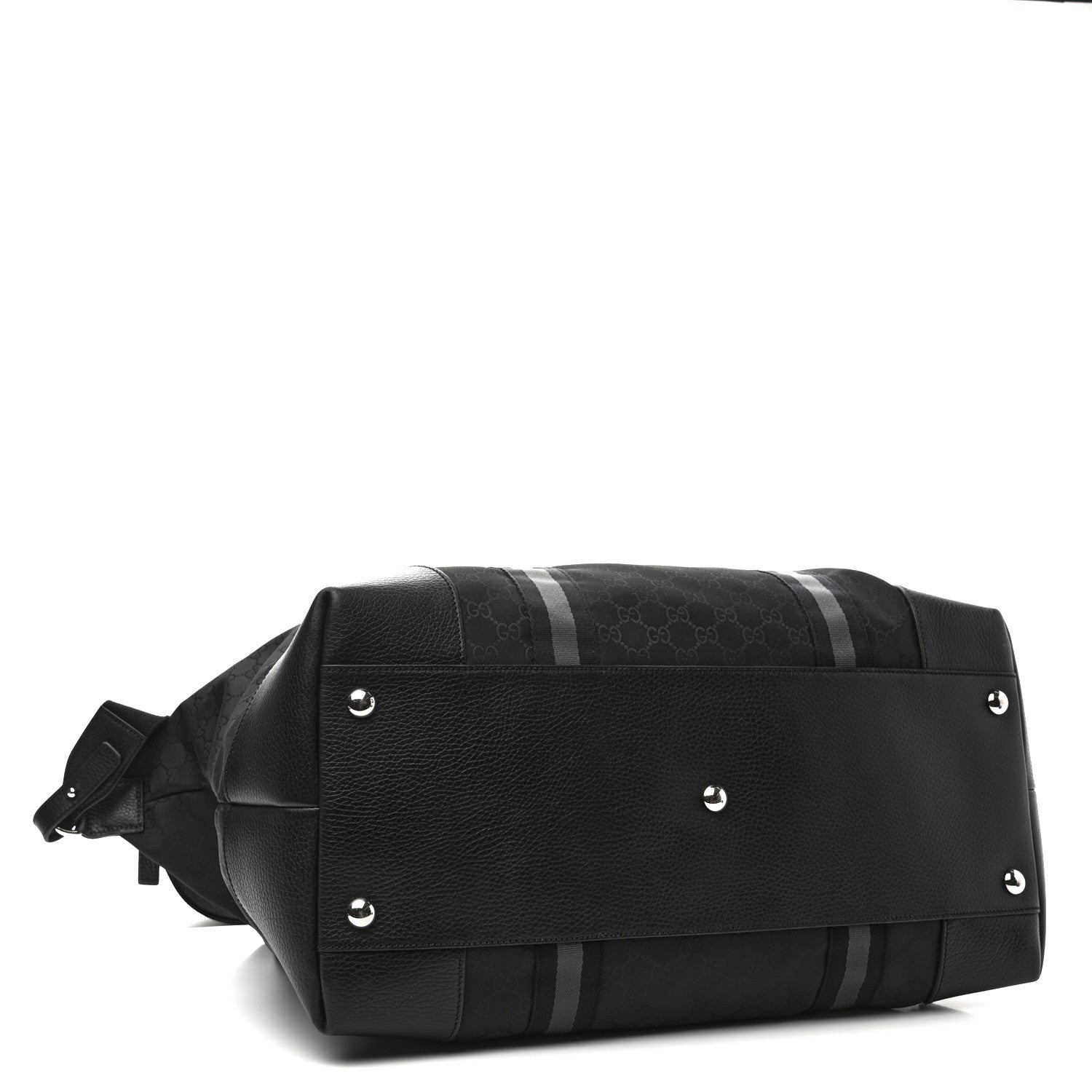 Gucci Nylon Monogram XL Duffle Bag Black 4 of 9