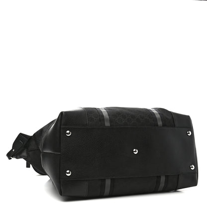 Gucci Nylon Monogram XL Duffle Bag Black 4 of 9