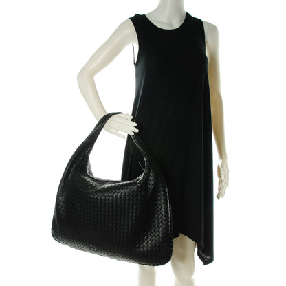 Bottega Veneta Nappa Intrecciato Maxi Veneta Hobo Nero Black 2 of 7