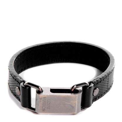 Louis Vuitton Damier Infini Bandit Bracelet Black 1 of 7