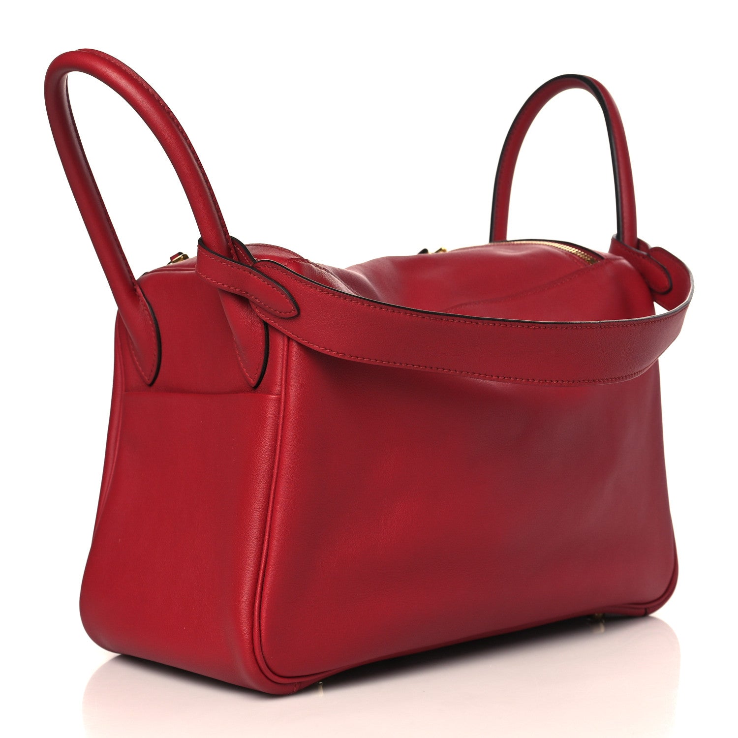 Hermes Swift Verso Lindy 30 Rouge Grenat Orange 2 of 9