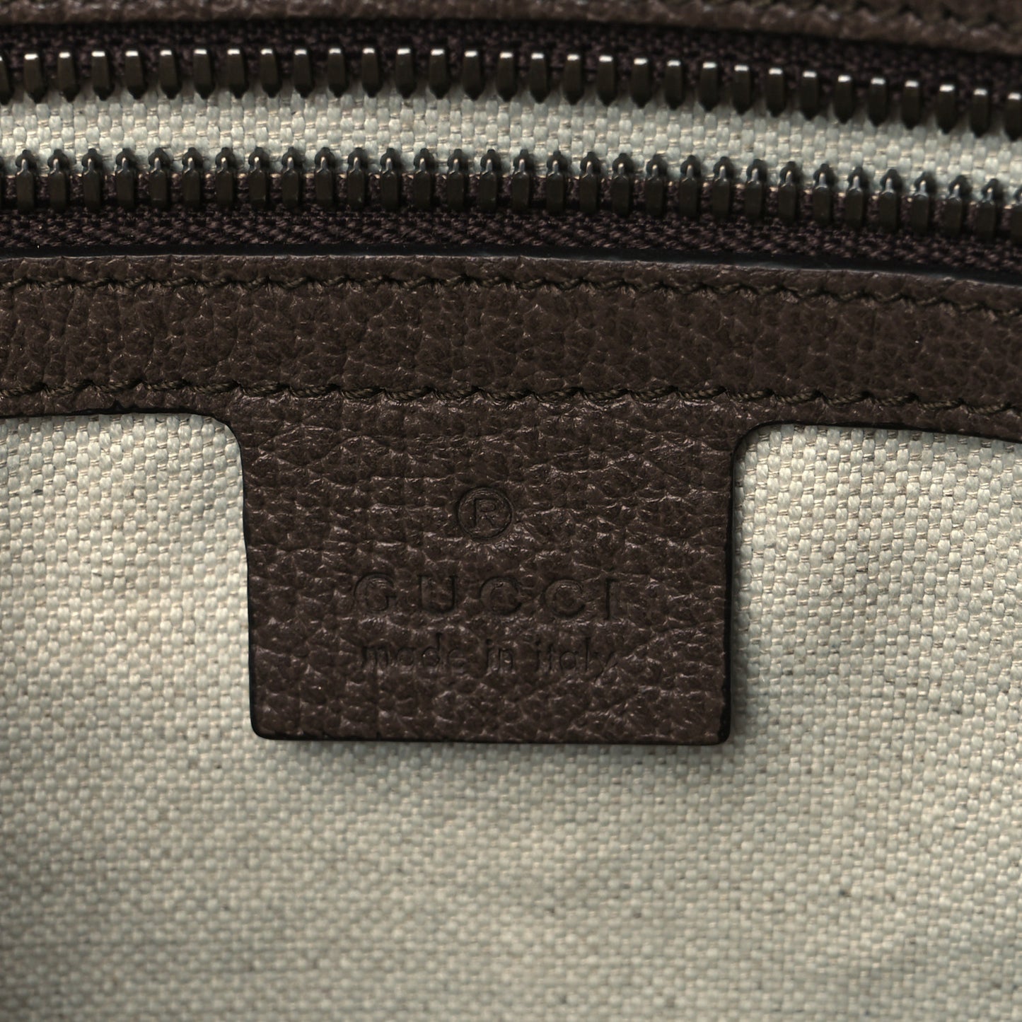 GG Supreme Monogram Web Small Ophidia Messenger Bag Brown