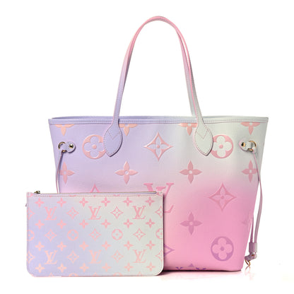 Louis Vuitton Monogram Giant Spring In The City Neverfull MM Sunrise Pastel 1 of 10