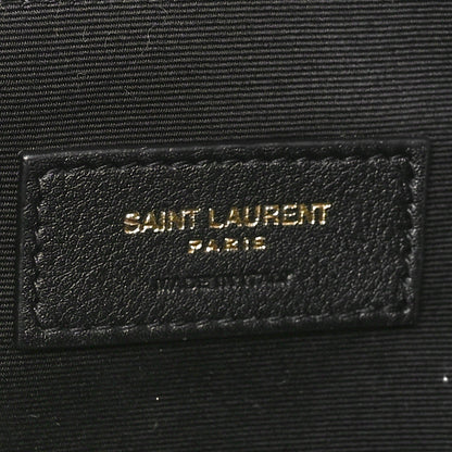 Saint Laurent Grain De Poudre Monogram Belt Bag Black 6 of 10
