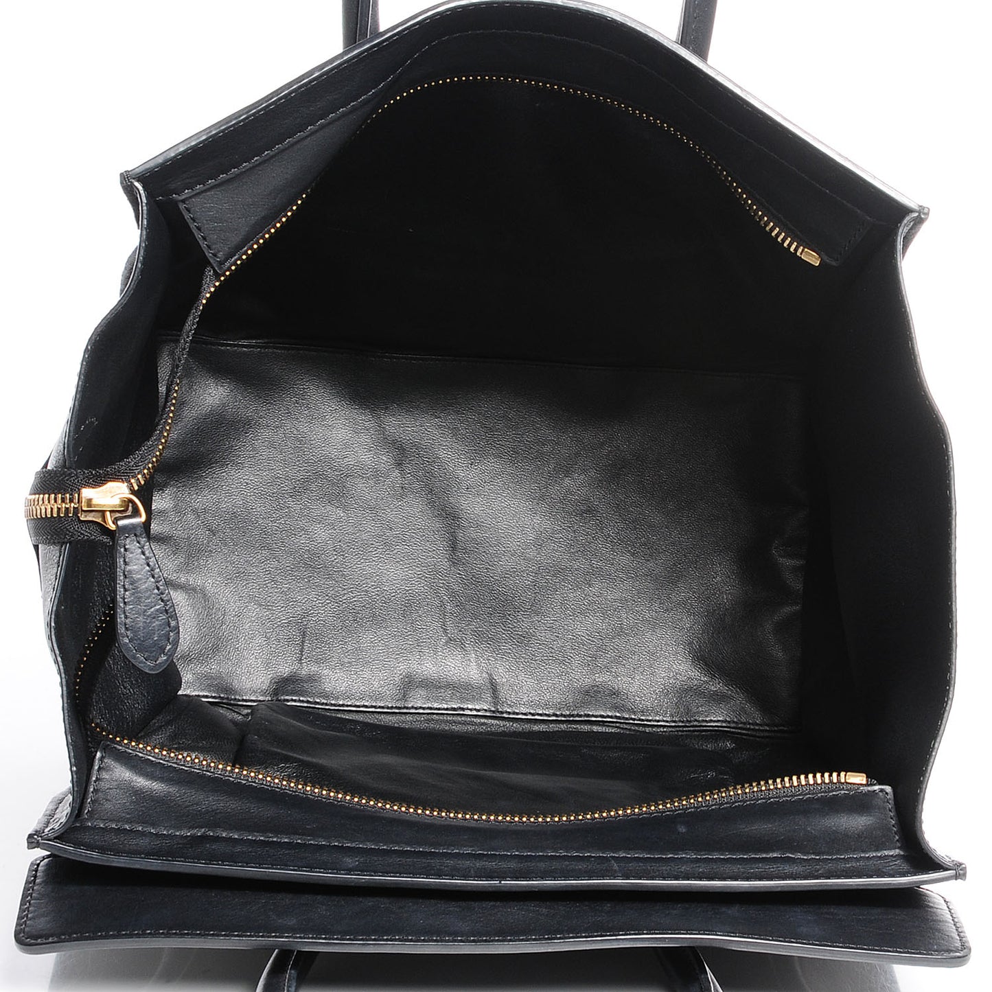 Smooth Calfskin Mini Luggage Black