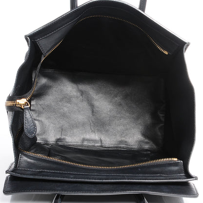 Celine Smooth Calfskin Mini Luggage Black 8 of 8