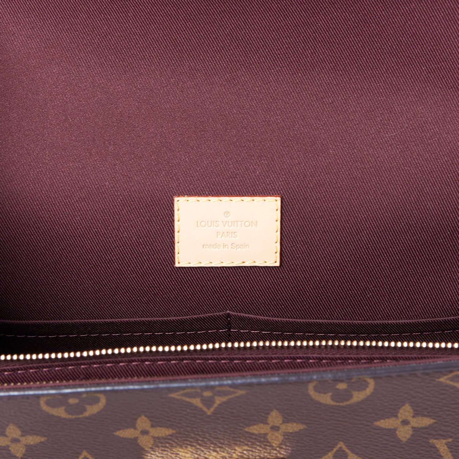 Louis Vuitton Monogram Cluny MM Bordeaux Navy 8 of 8