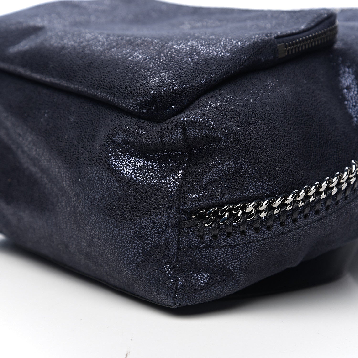 Stella McCartney Shaggy Deer Small Falabella Backpack Lapis Navy 7 of 8