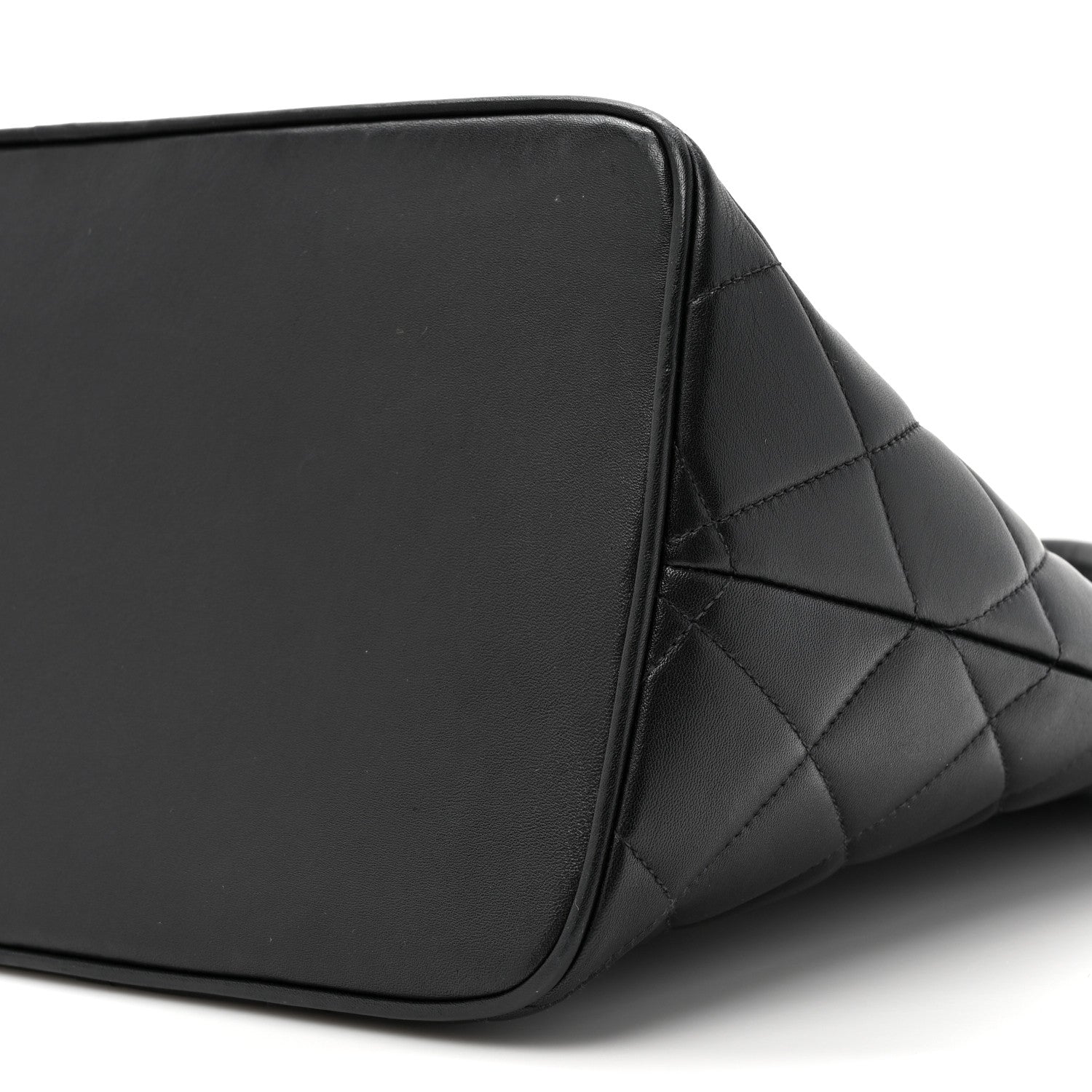 Chanel Lambskin Quilted Medallion Tote Black 10 of 15