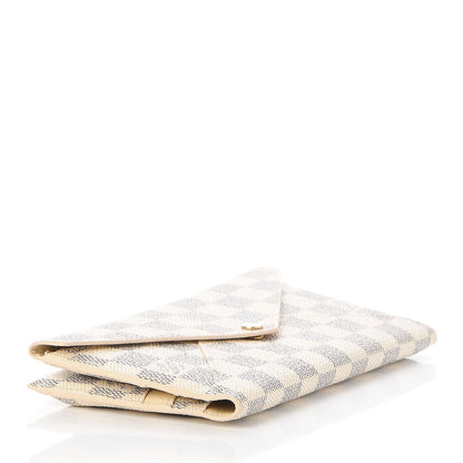 Louis Vuitton Damier Azur Long Origami Wallet 4 of 7