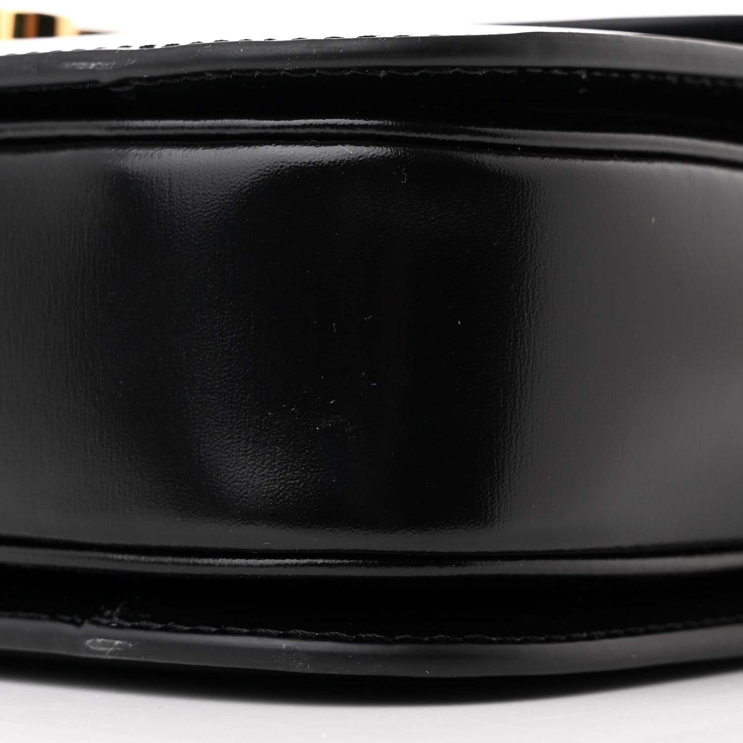 Celine Shiny Calfskin Medium Triomphe Black 12 of 12