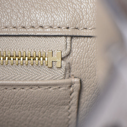 Hermes Togo Birkin 25 Gris Tourterelle 12 of 35