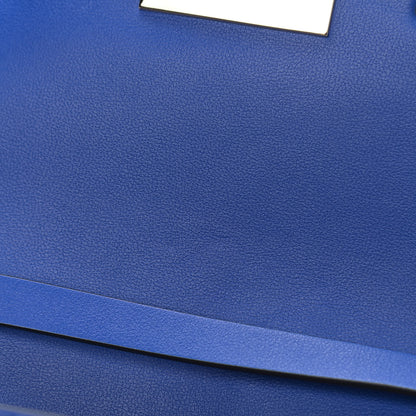 Valentino Garavani Vitello Medium Rockstud Flip Lock Crossbody Bag Acid Blue 10 of 11
