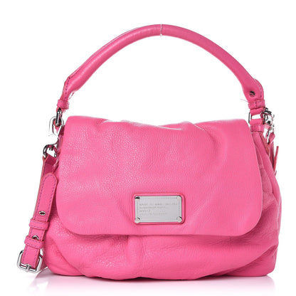 Marc Jacobs MARC by Pebbled Leather Classic Q Lil Ukita Crossbody Pink 1 of 14