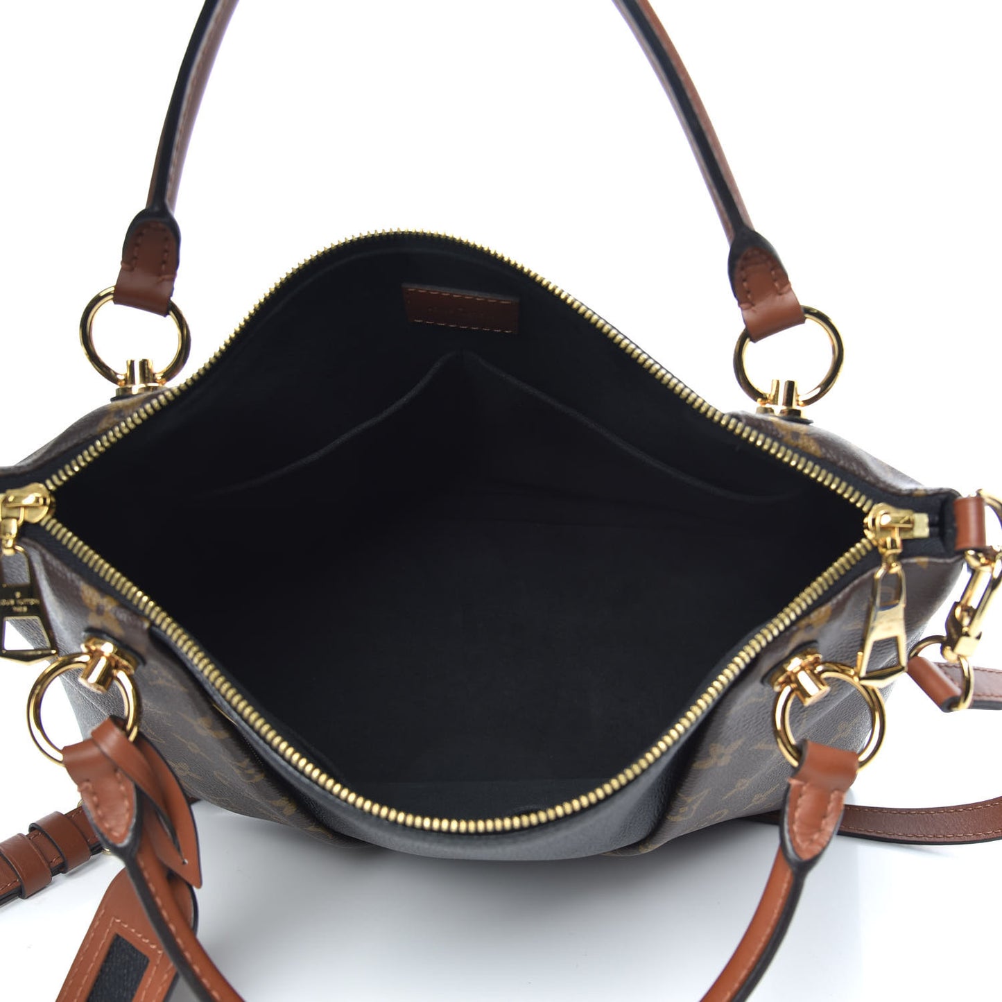 Monogram V Tote MM Black