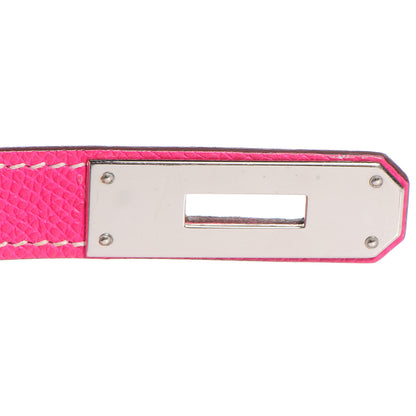Hermes Epsom Kelly Retourne 35 Rose Tyrien Rubis 13 of 23