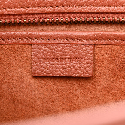 Celine Drummed Calfskin Nano Luggage Lychee 6 of 12