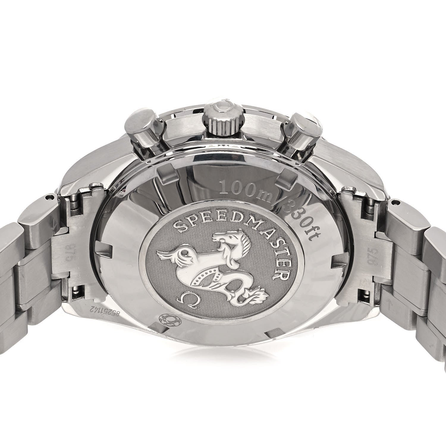 Omega Stainless Steel 40mm Speedmaster Date Chronograph Automatic Watch 323.10.40.40.02.001 4 of 4