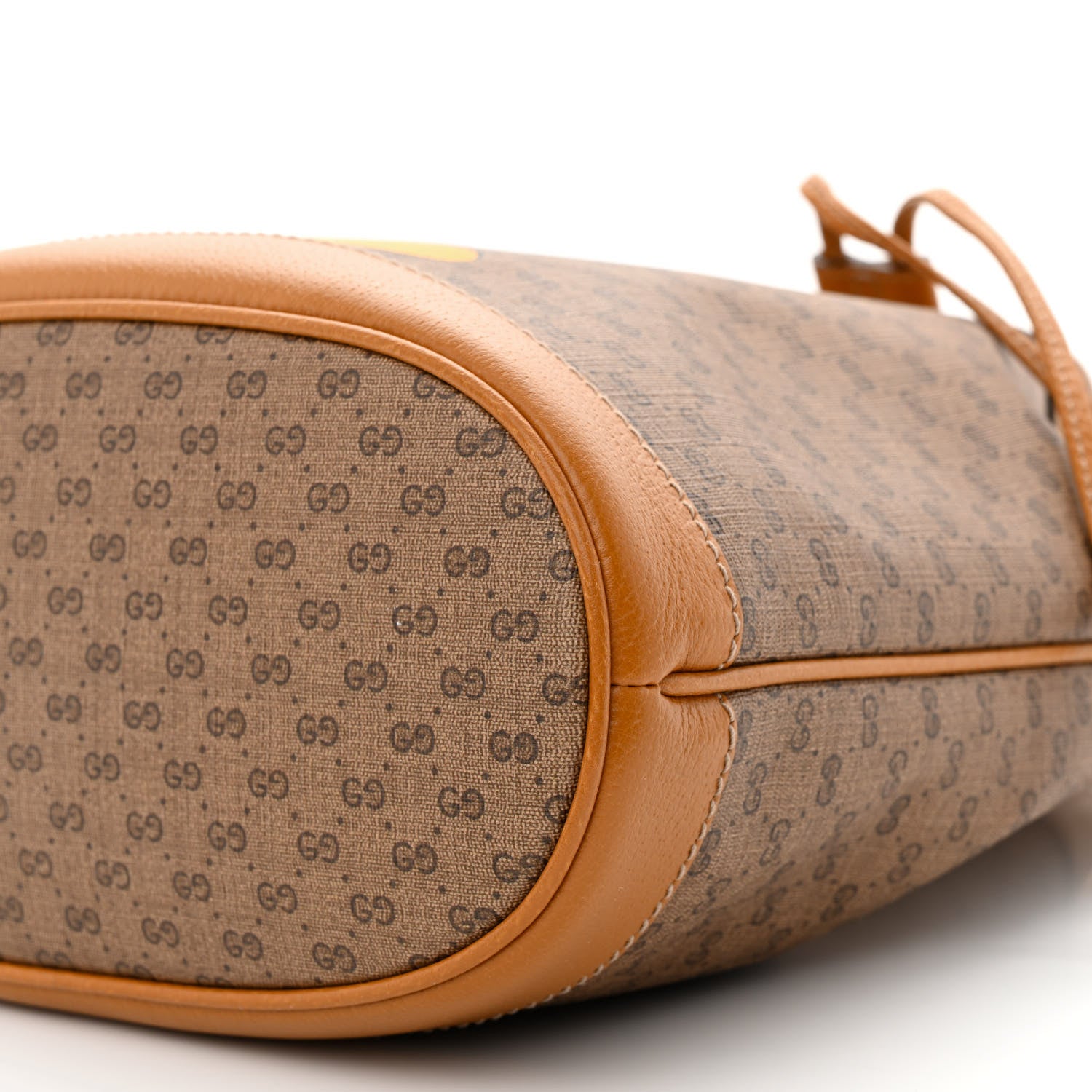 Gucci X DISNEY Mini Vintage GG Supreme Monogram Bucket Bag Beige Vintage Sun Oil 10 of 10