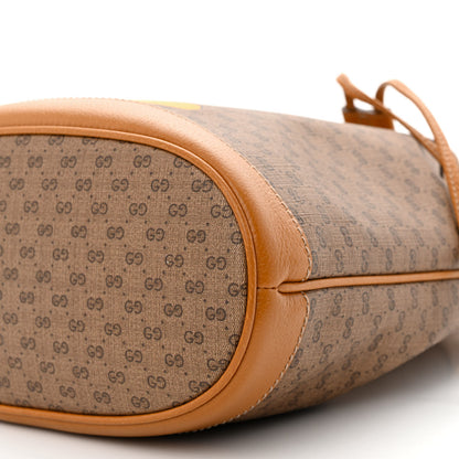 Gucci X DISNEY Mini Vintage GG Supreme Monogram Bucket Bag Beige Vintage Sun Oil 10 of 10